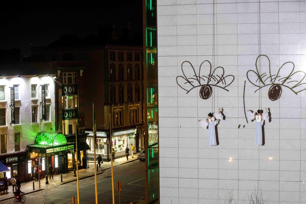 Brigit 2023/aerial Performance At Barnardo Square.