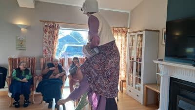 Bill and Fred Productions performing The Grannies in County Louth nursing homes