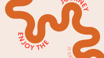 Orange Minimal Quote Instagram Post