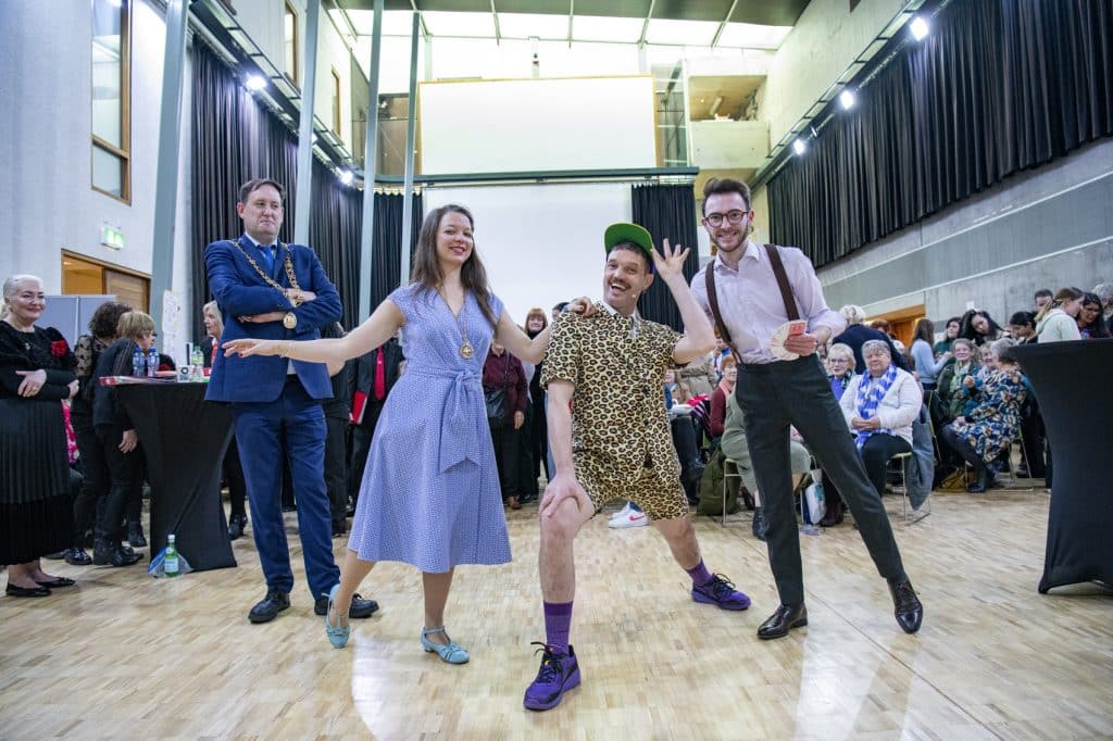 Circus Factory, lord mayor, lady mayoress cork city council coffee morning
