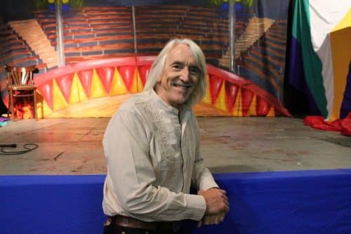 Co-founder of Belfast Community Circus School, Mike Moloney