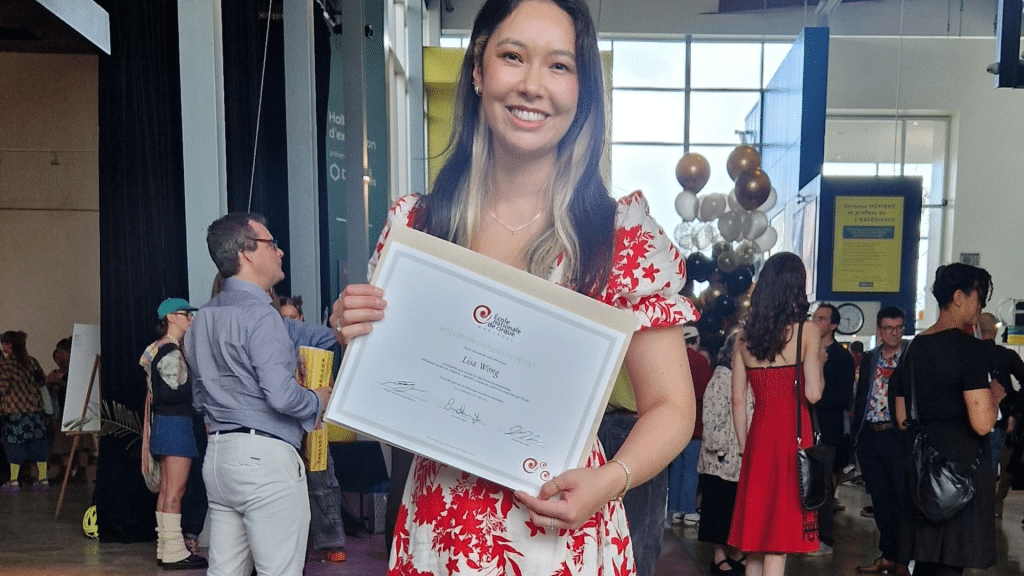 Lisa wong from Circus Factory Instructor of Circus Arts