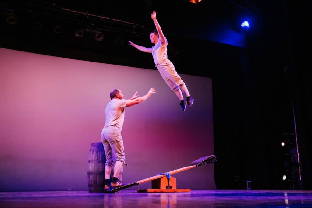 Teeterboard Act