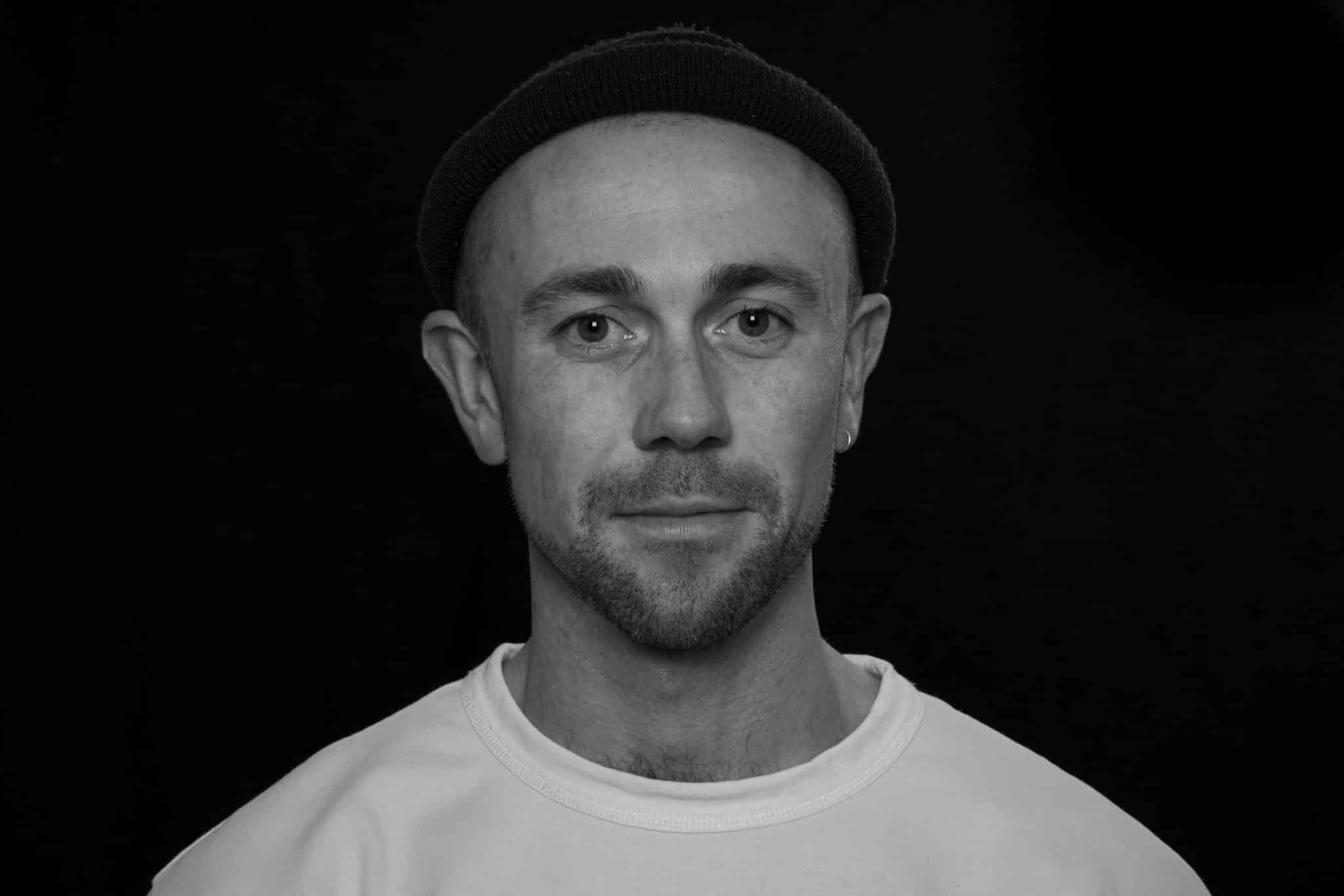 Black and White headshot of a man