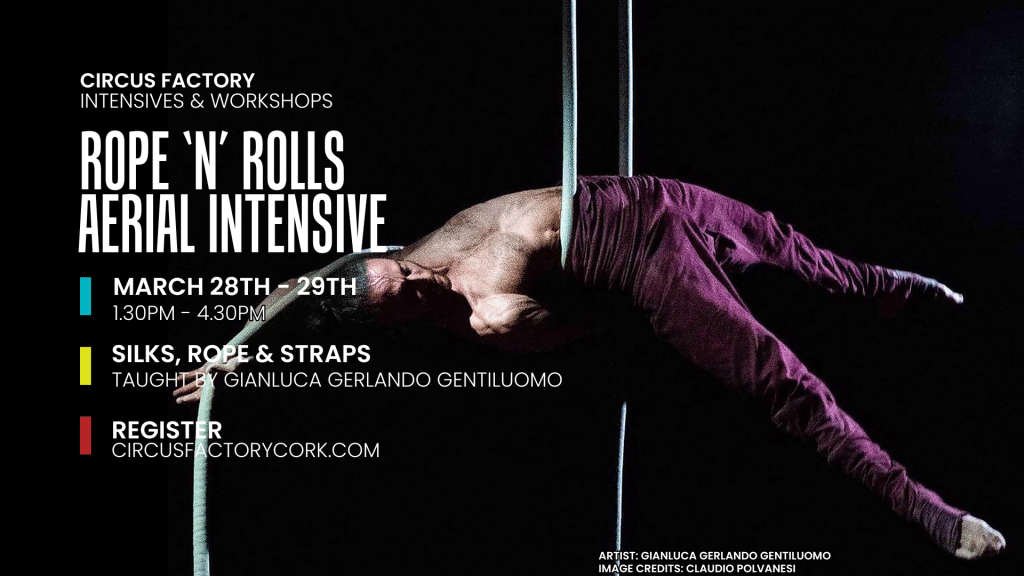 Aerial Intensive Circus Factory Cork
