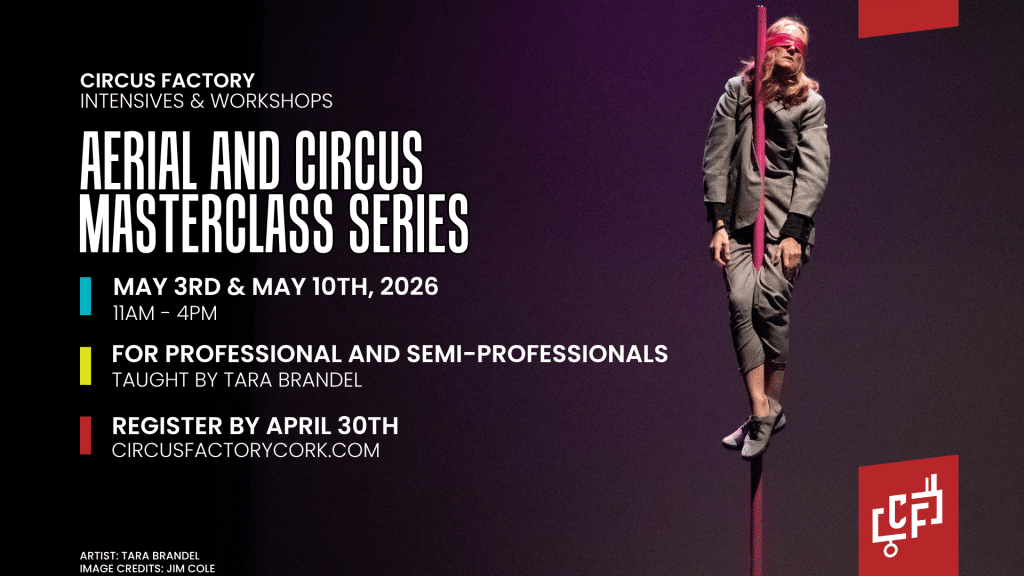 Aerial and Circus Workshop with Tara Brandel at Circus Factory Cork