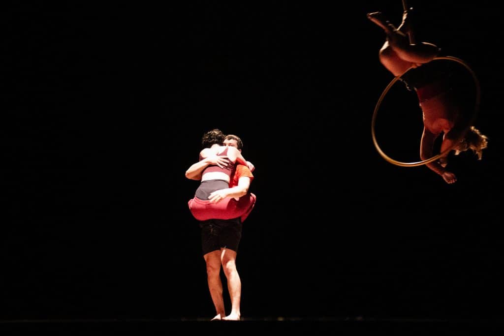 The cast of Janas perform in Sardinia in 2024