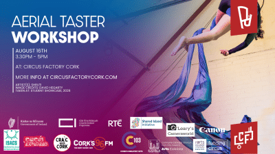 Aerial Workshop Pitch'd Circus & Street Arts Festival at Circus Factory Cork