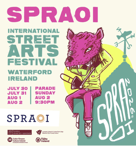 Spraoi Programme Poster