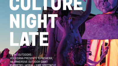 Culture Night Late A4 Poster
